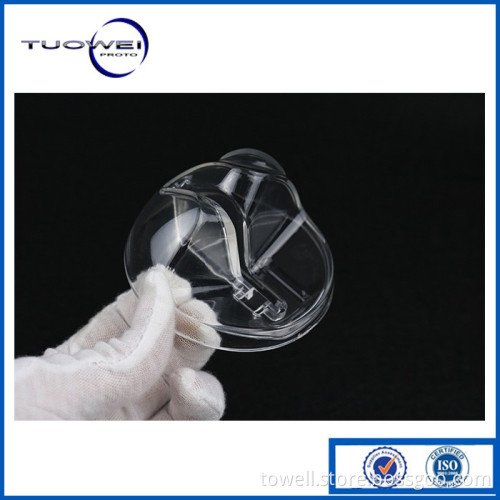 OEM CNC/SLA/SLS Clear PMMA/PC Plastic Part Services